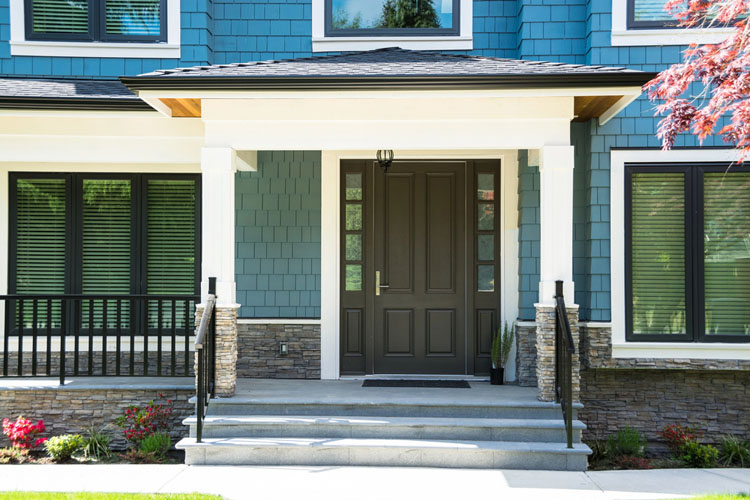 energy efficient doors on homes
