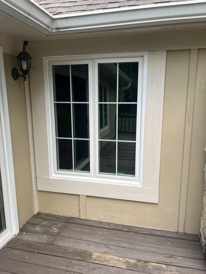 New Casement Window Back Porch