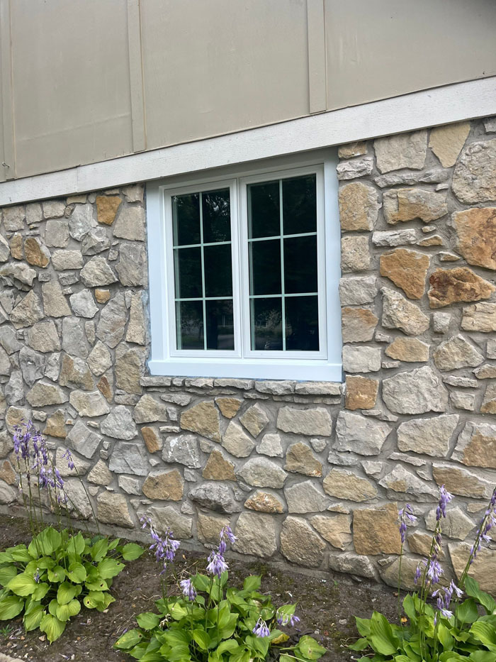 New Casement Window Front of Home