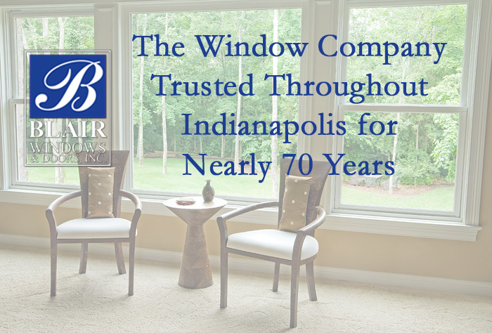 window company trusted in Indianapolis