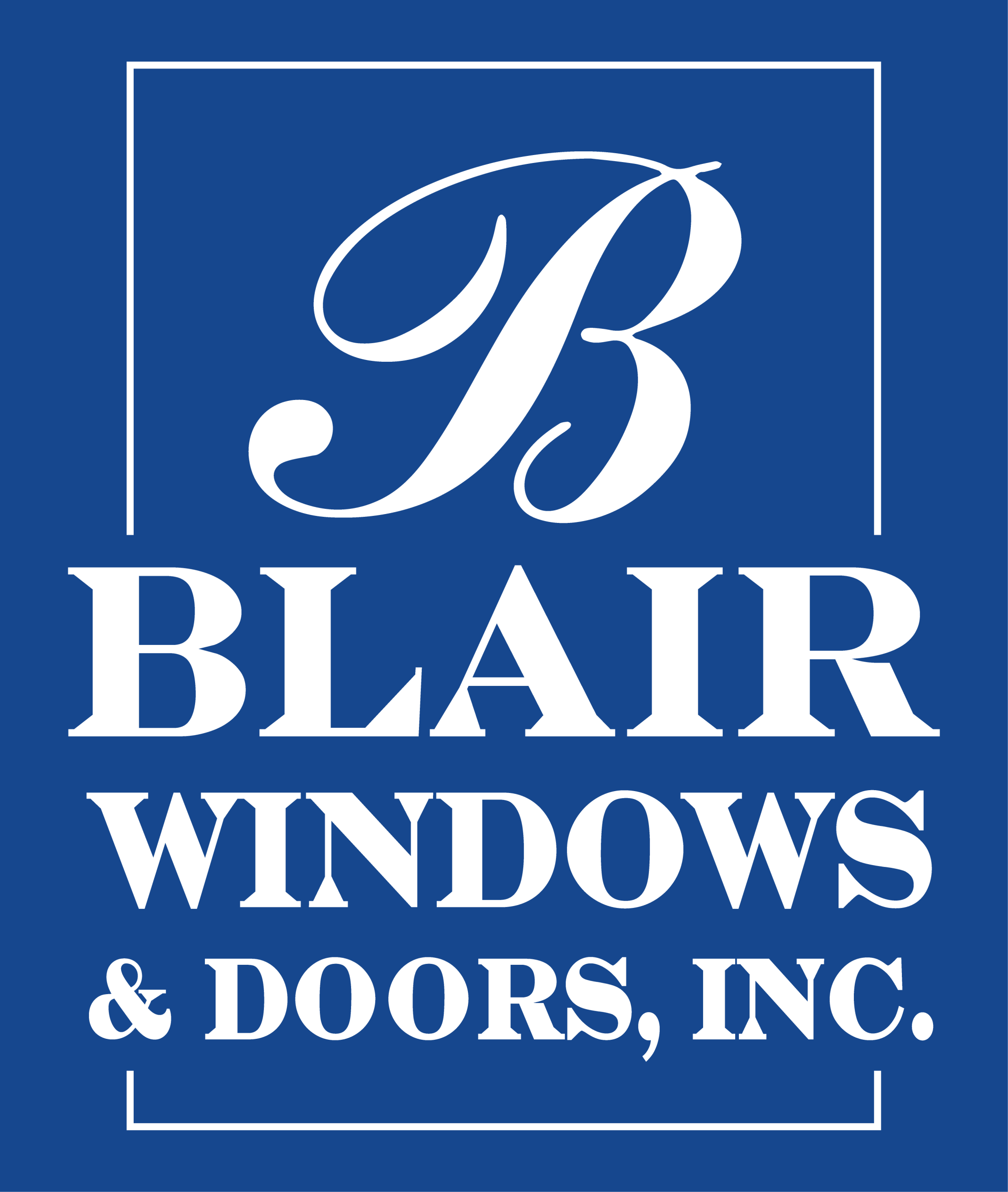 Blair Windows & Doors Logo