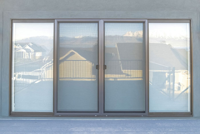 sliding glass doors installed by Blair